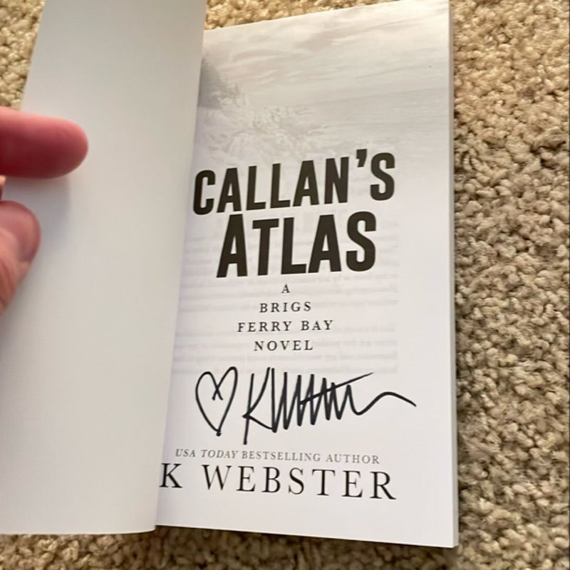 Callan’s Atlas (Eden Books exclusive cover signed by the author)