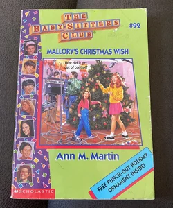 The babysitters club Mallory’s Christmas Wish #92