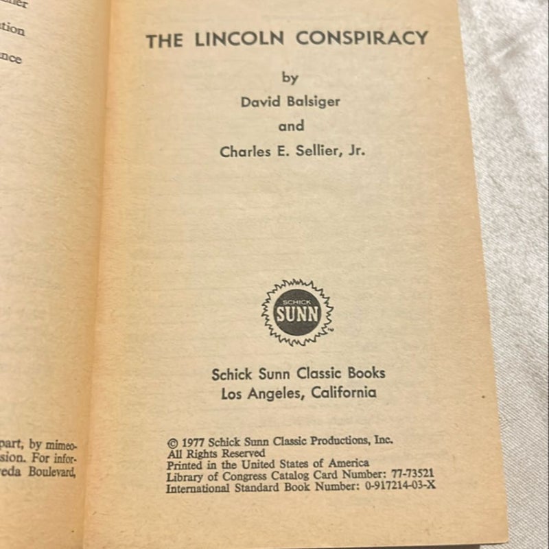 The Lincoln Conspiracy