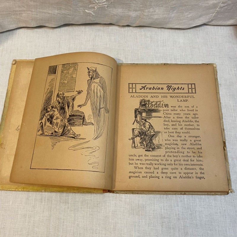1903  Antique “The Arabian Nights” Beautifully Illustrated Conkey  Publishers