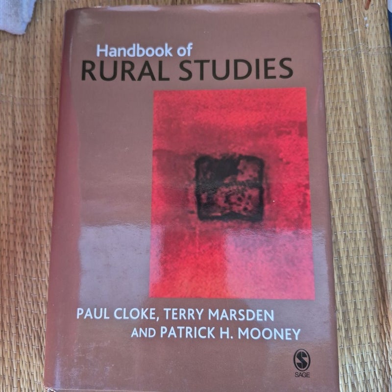 Handbook of Rural Studies