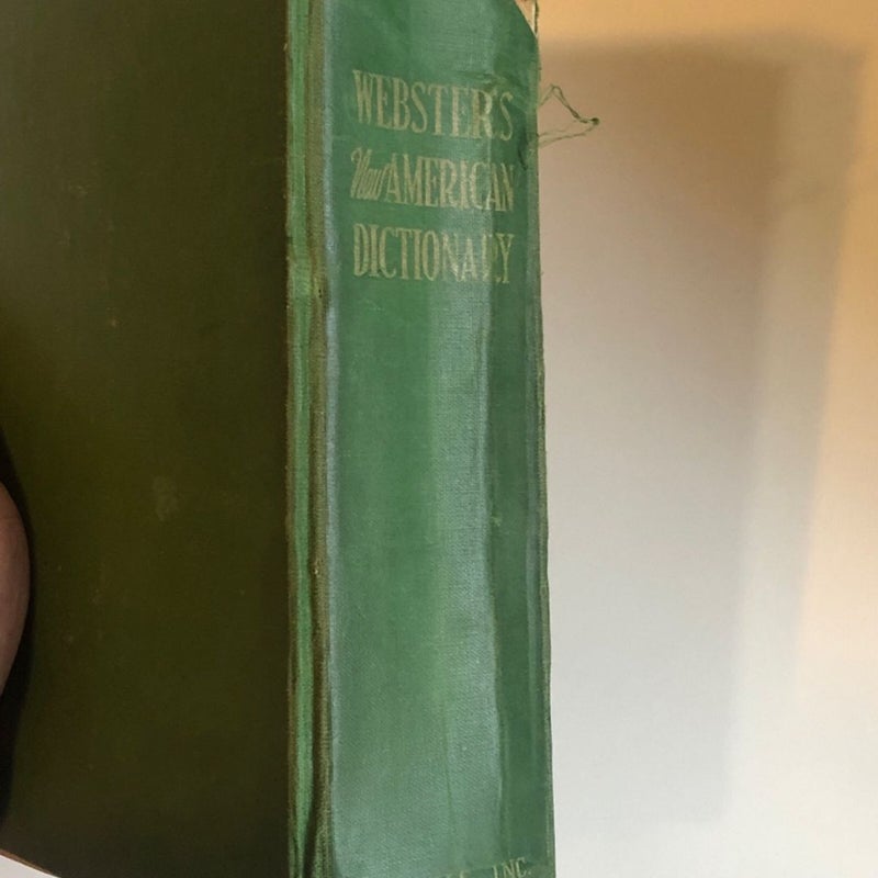 1951 Websters New American Dictionary