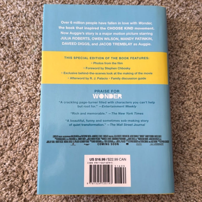 Wonder Movie Tie-In Edition