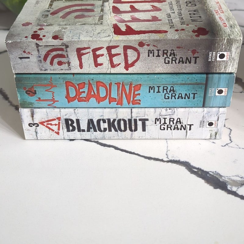 Newsflesh Series: Feed, Deadline, Blackout