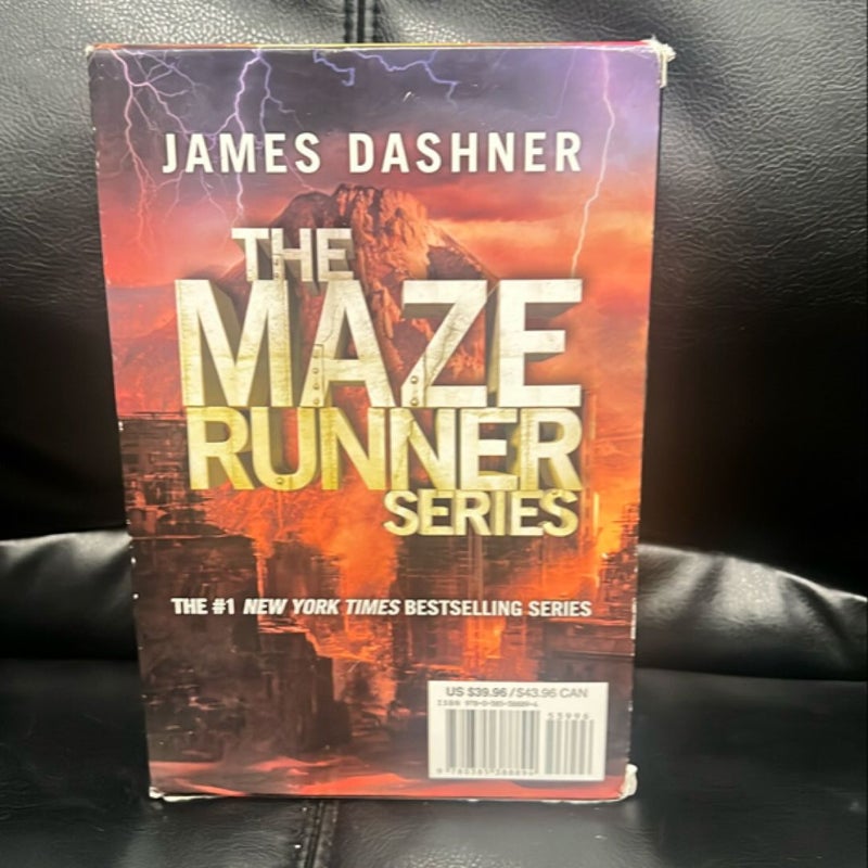 The Maze Runner Series (4-Book)