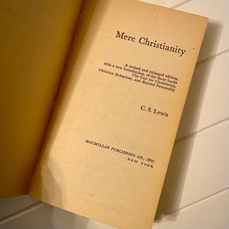 Mere Christianity