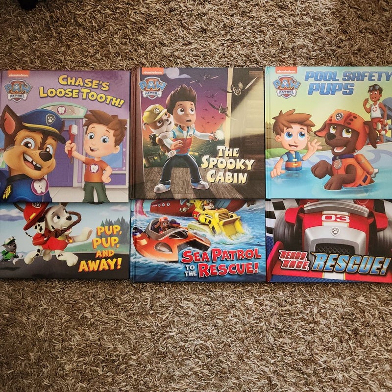 Paw Patrol Double Sided Book Bundle (12 Stories Total)