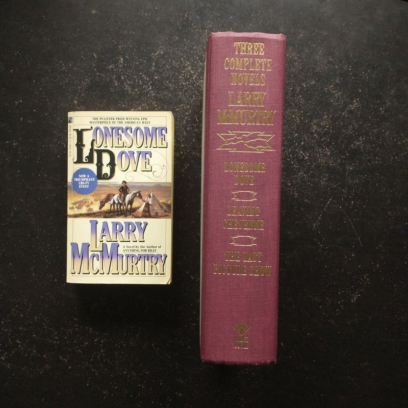 Larry McMurtry Bundle: Lonesome Dove & Three Complete Novels