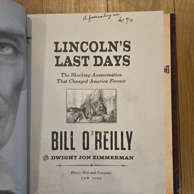 Lincoln's Last Days