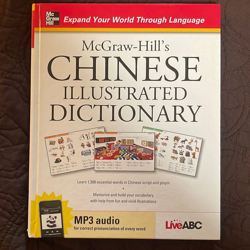 McGrawHill's Chinese Illustrated Dictionary by Live ABC, Hardcover