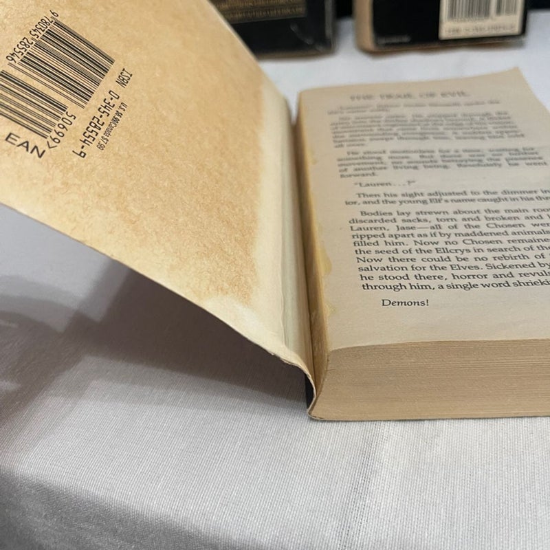 Terry Brooks Shannara Chronicles Books