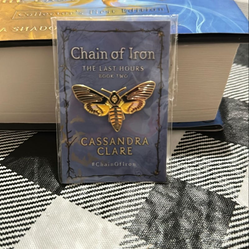 Chain of Iron **SIGNED** w/ pin!!!