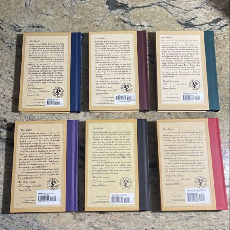 A Series of Unfortunate Events Box: the Complete Wreck (Books 1-13)