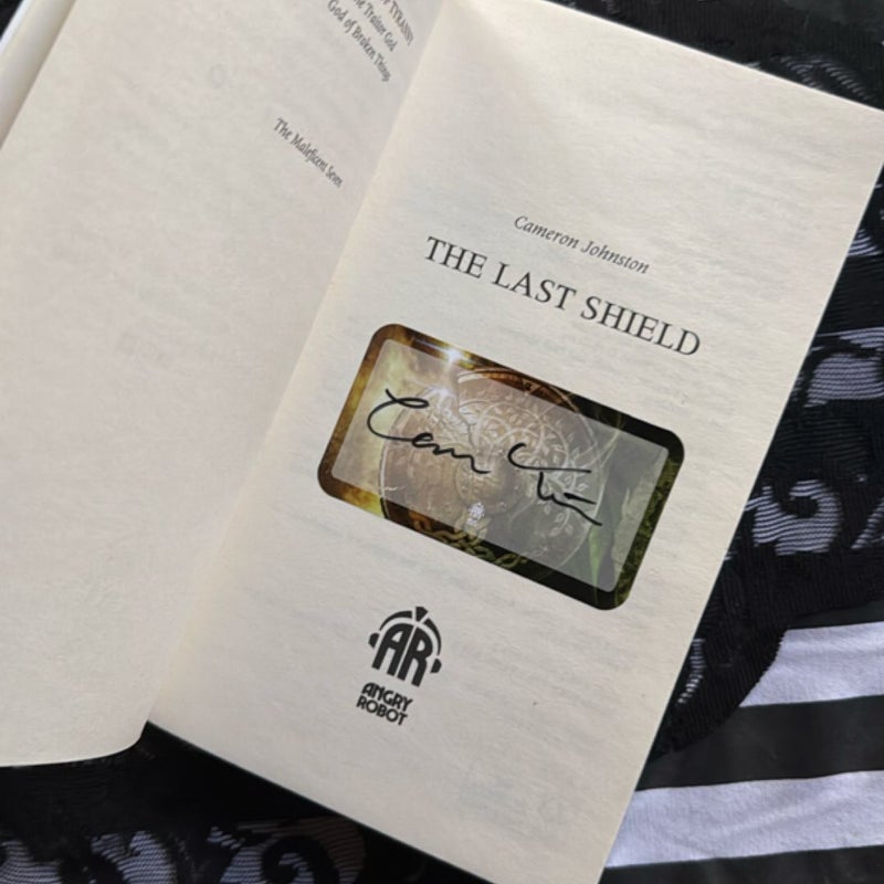 * Signed * The Last Shield