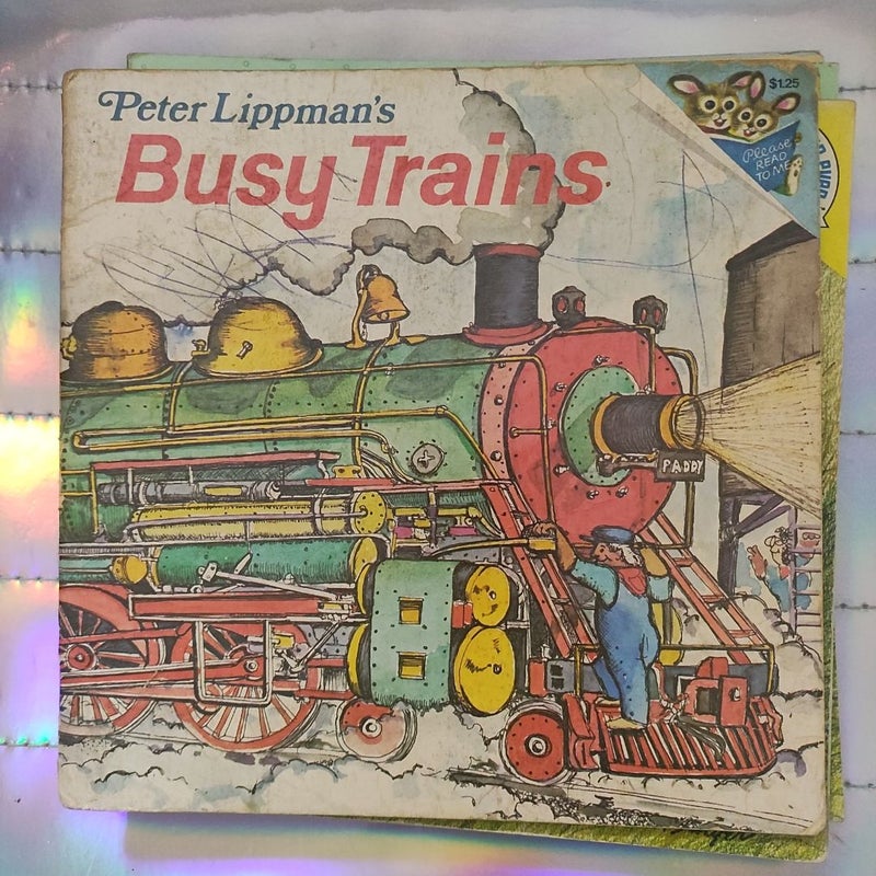 Busy trains vintage 1978