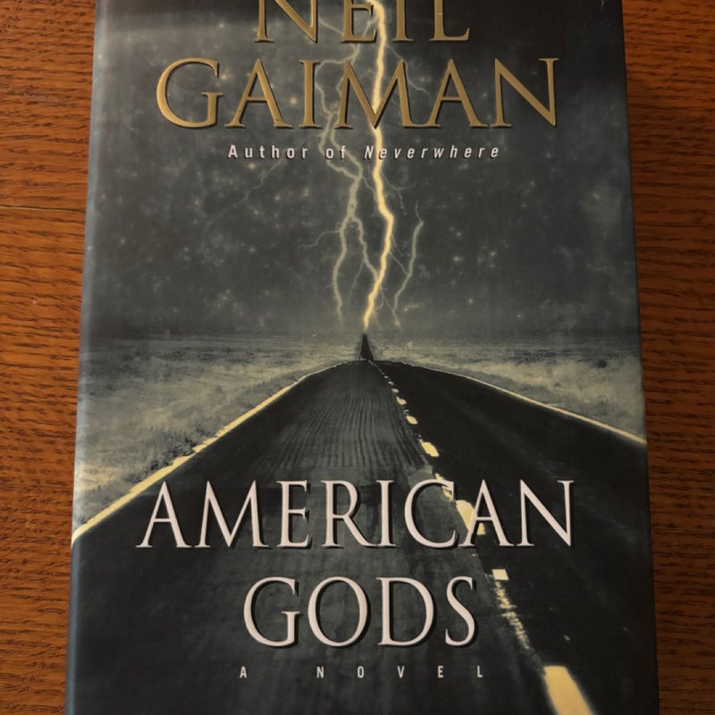 Neil Gaiman bundle signed. American Gods/Anansi Boys 1st editions 