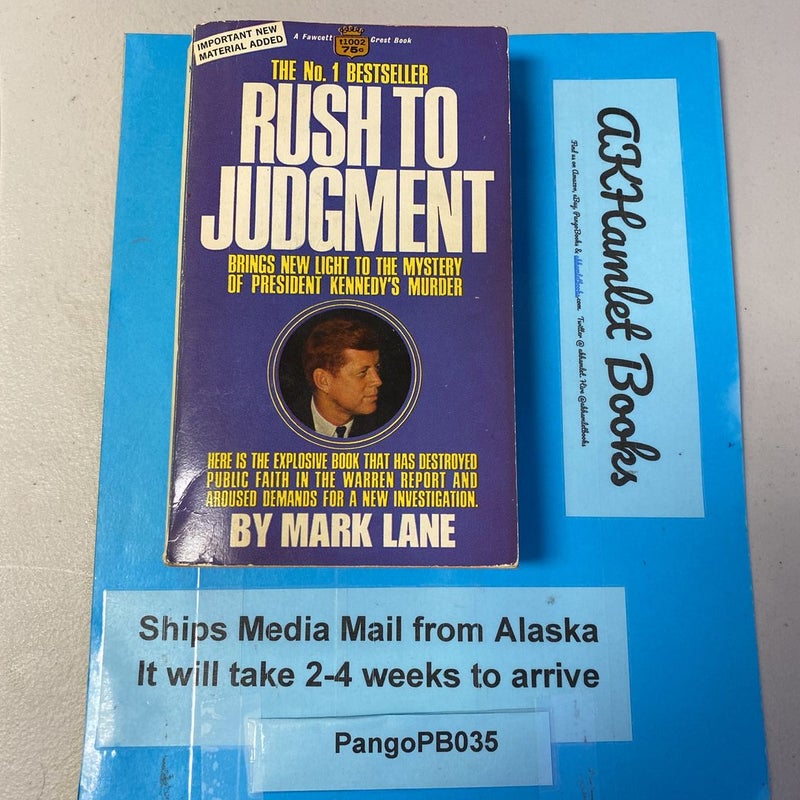 Rush to Judgement 
