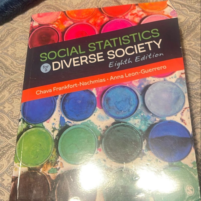 Social Statistics for a diverse Society