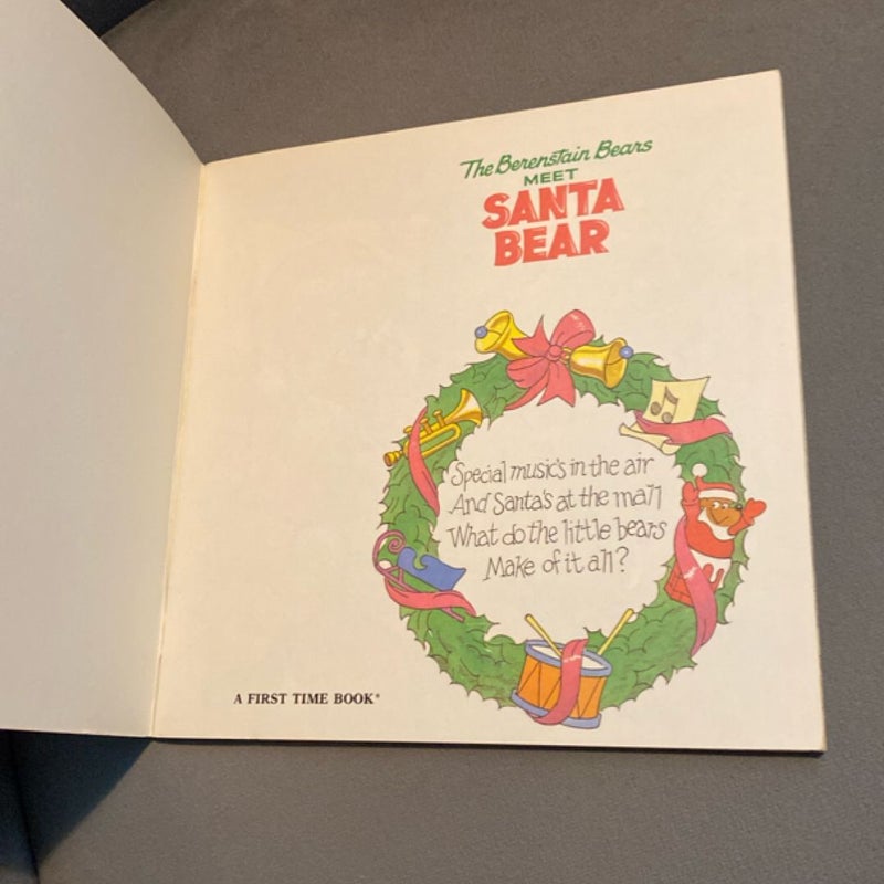 The Berenstain Bears Meet Santa Bear
