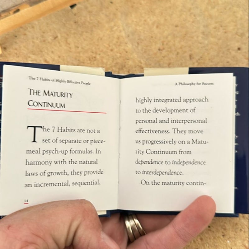 The 7 Habits of Highly Effective People (Miniature Editions)