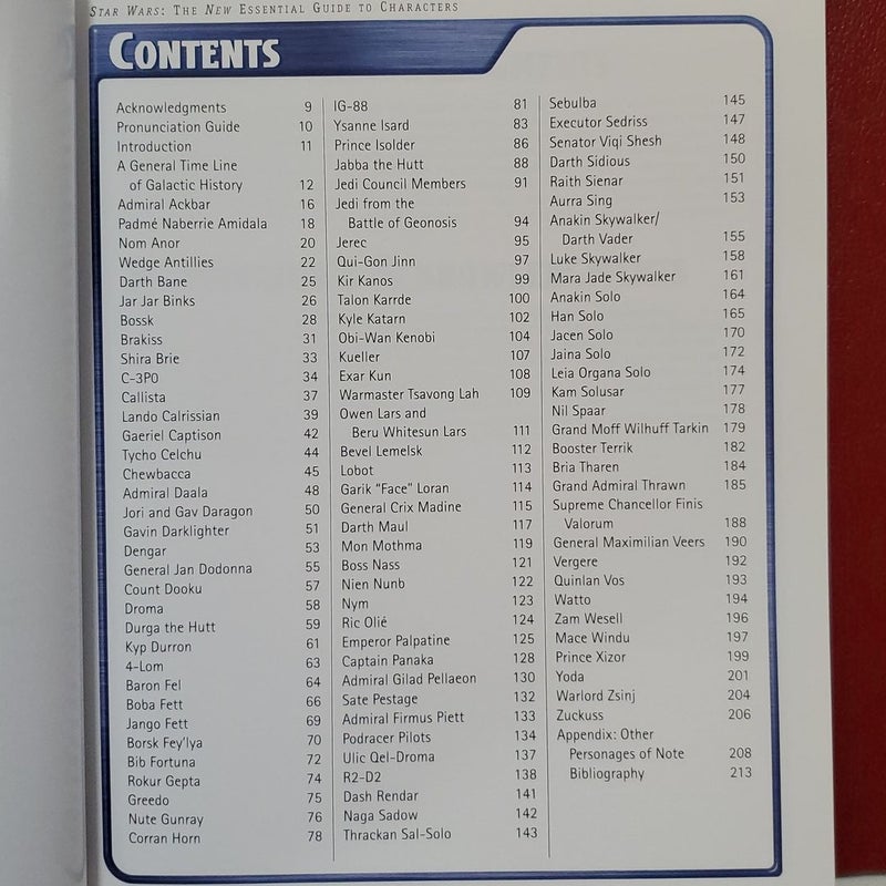 The Essential Guide to Characters, Revised Edition: Star Wars