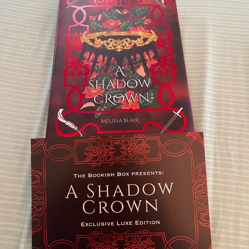 The Bookish Box A Shadow Crown *Red Edition*