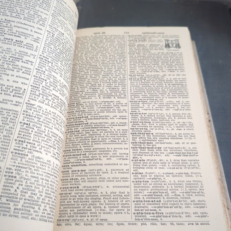 Comprehensive desk dictionary 