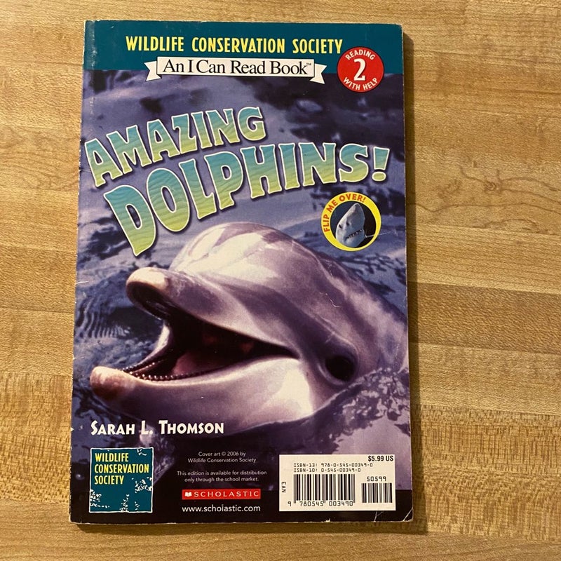 2 Books in 1! Amazing Sharks! and Amazing Dolphins!