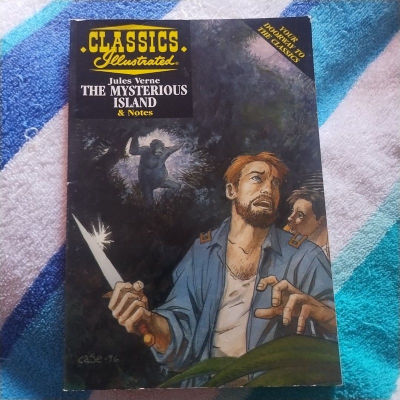 Classics Illustrated Jules Verne The Mysterious Island & Notes 