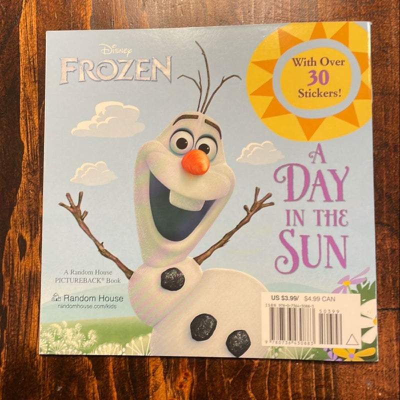 A Day in the Sun (Disney Frozen)