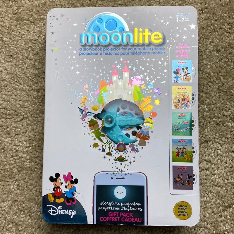 Disney Moonlite Mickey and Friends by Disney, Hardcover