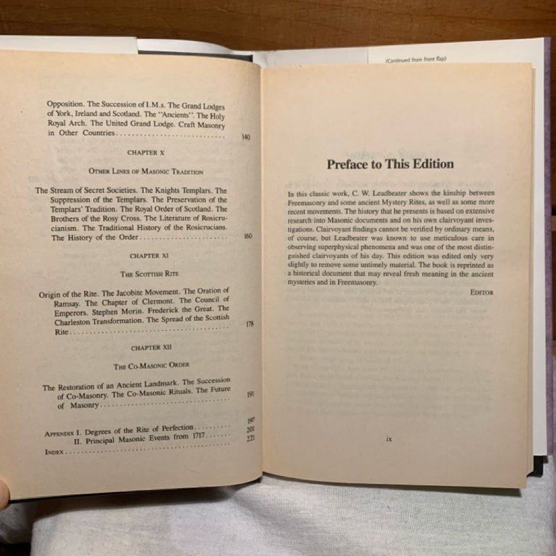 Freemasonry and Its Ancient Mystic Rites