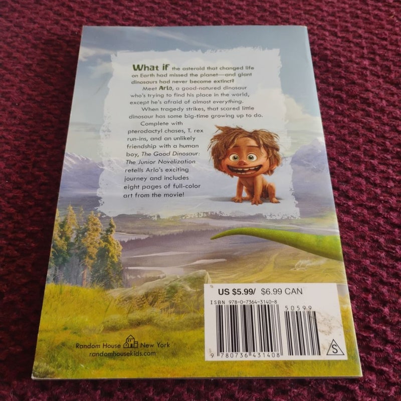 The Good Dinosaur Junior Novelization (Disney/Pixar the Good Dinosaur)