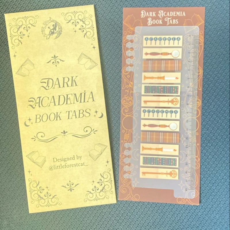 Dark Academia Booktabs