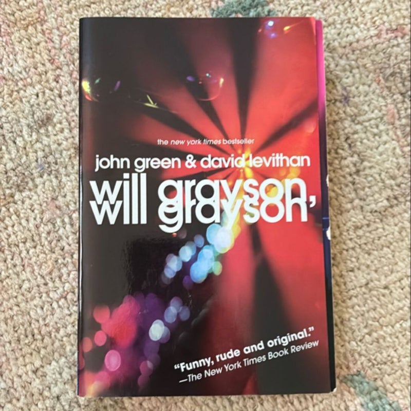 Will Grayson, Will Grayson