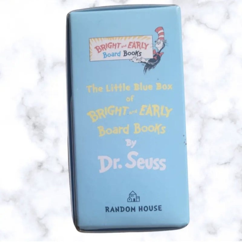 The Little Blue Box of Bright and Early Board Books, Dr Seuss