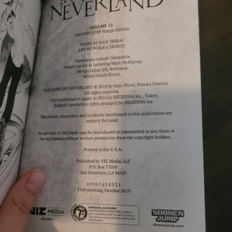The Promised Neverland, Vol. 12
