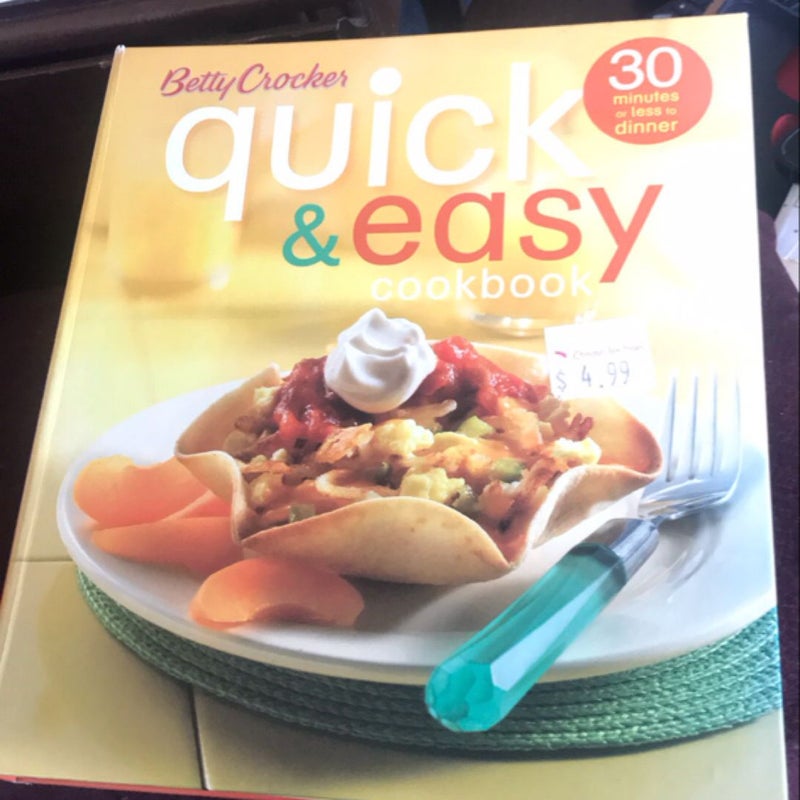 Betty Crocker Quick and Easy Cookbook