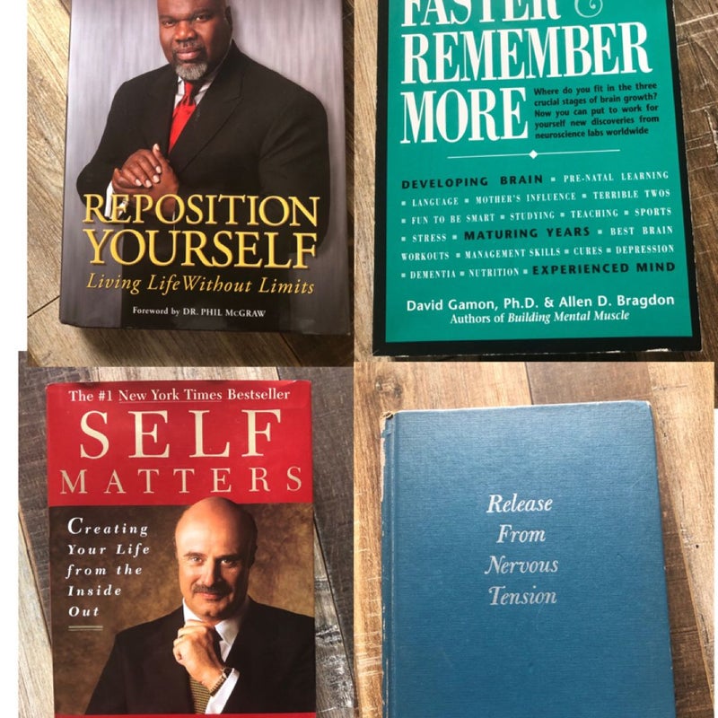 Four Self-Help Books for Personal Growth & Well-being