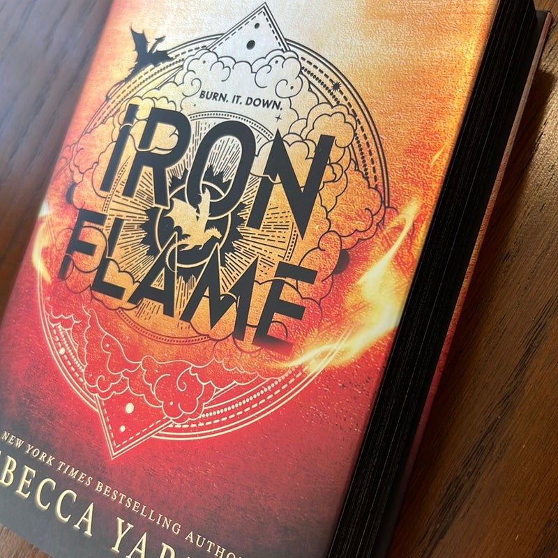 Iron Flame SPRAYED EDGES