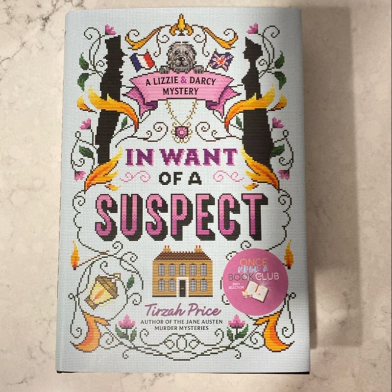 In Want of a Suspect (once upon a book club full box)