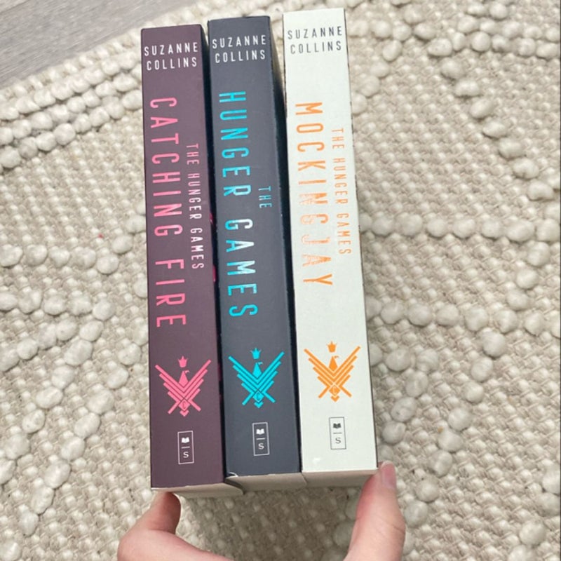 The Hunger Games Trilogy 10th anniversary editions