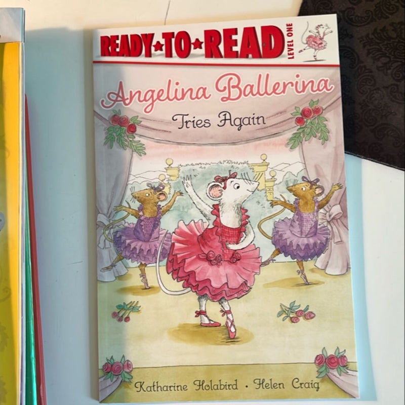Angelina Ballerina Tries again