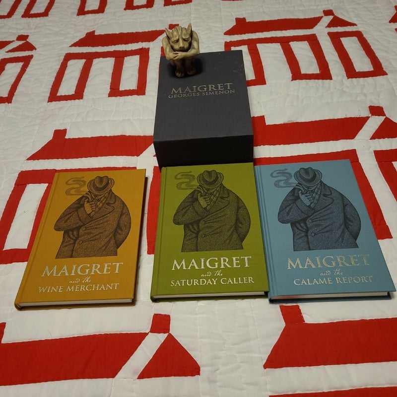 Maigret set one, 3 vol Folio society 2018