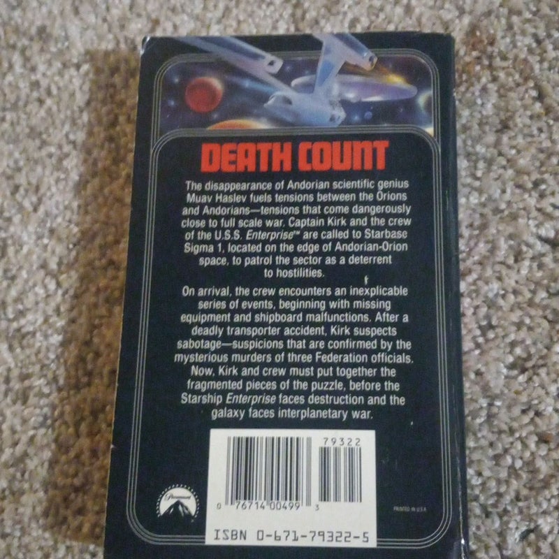 Star Trek death count the new novel by L.A. Graf