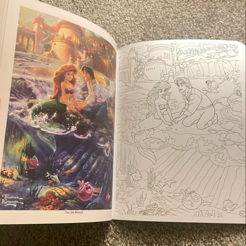 Disney Dreams Collection Thomas Kinkade Studios Disney Princess ...