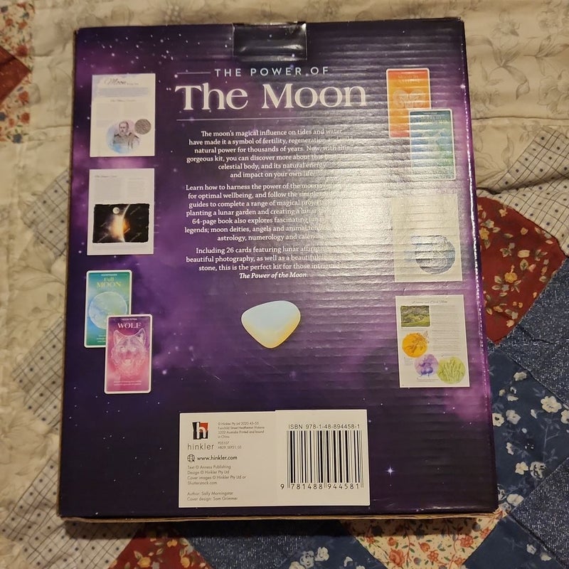 The Power of the Moon Book and Lunar Oracle Card Set
