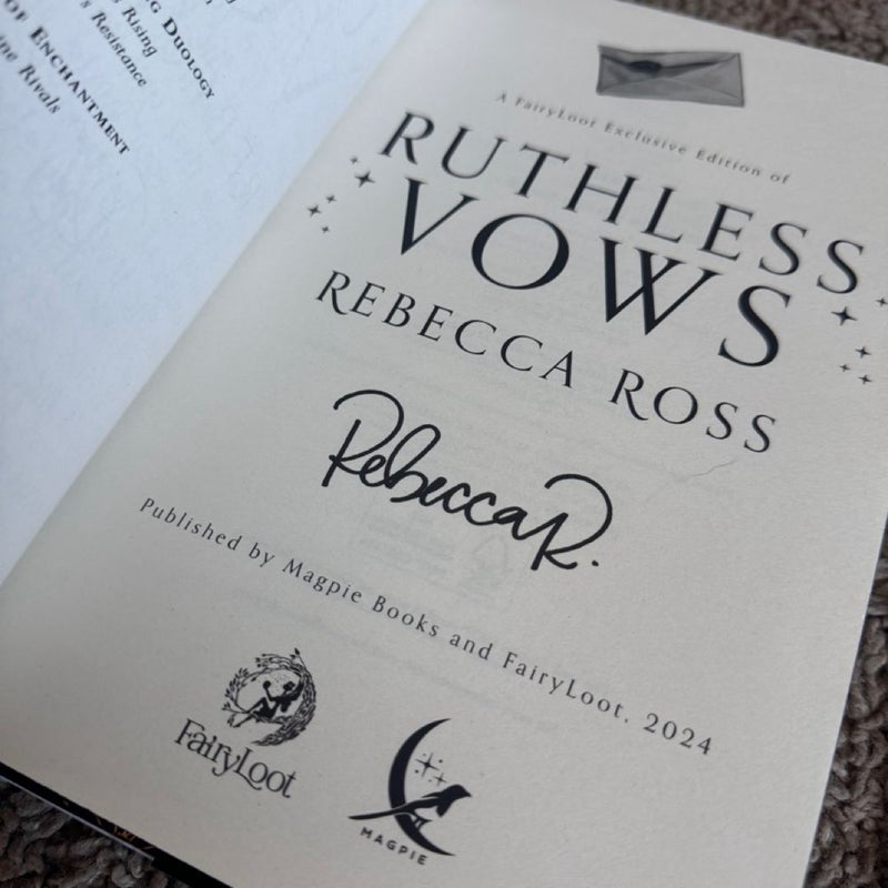 Fairyloot Ruthless Vows