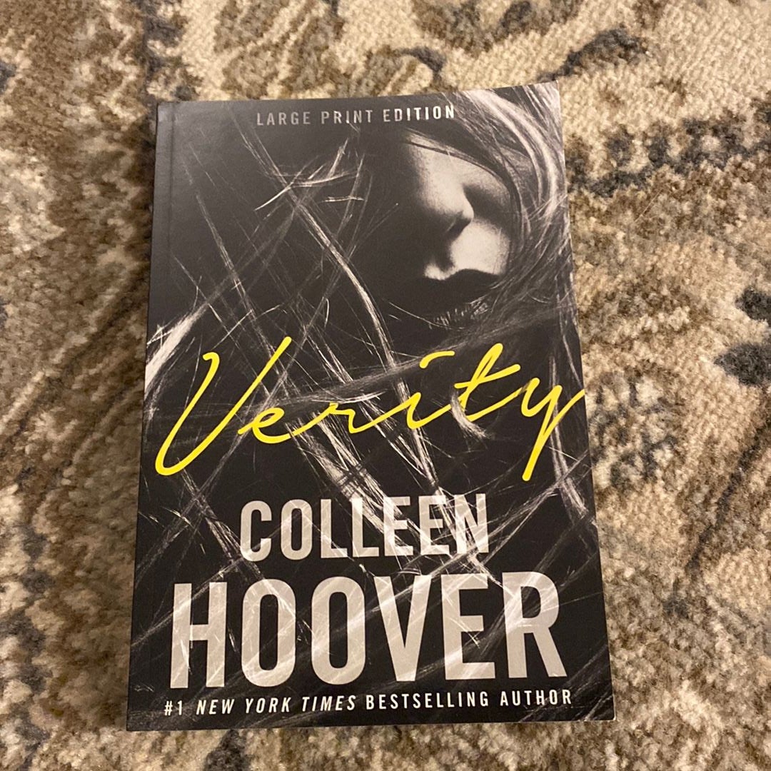 Verity, Large Print Edition