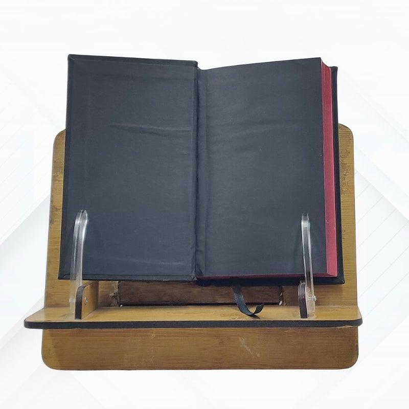 The Satanic Bible by Anton S. LaVey, leather-bound